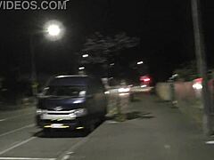 Wow, this trashy Kiwi milf gets pissed on in public street chaos!