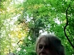 Ma’am gets humiliated and fucked in the woods