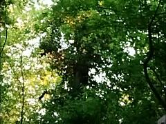 Ma’am gets humiliated and fucked in the woods