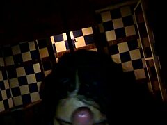 Young Colombian girl goes wild in a motel room
