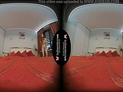 Atisha masturbates solo in VR