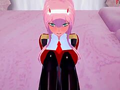 Zero Two says, Darling, let's have sex in this Franxx fantasy.