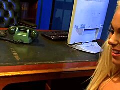 That ass looks amazing as the blonde lesbian licks the shaved pussy 😍