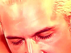 slutty blonde girl fucking in high heels?