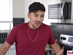 Max, your big dick rules me, says Latina teen Angel Gostosa