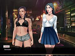 Hentai game with 18-19 year old glasses wearing characters