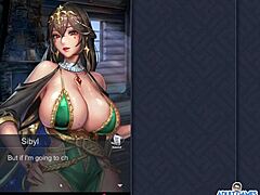 Sibyl's mountain adventure: intense threesome with big cock lovers