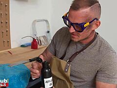 Why Does This Blonde Milf Soak Panties Before Anal Play?