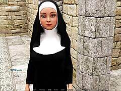 Sunshine love with big tits in 3D game!