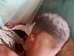 Beautiful Asian woman has great sex with big natural tits in a bathroom