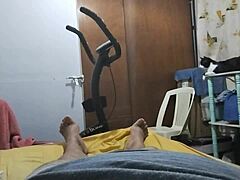 i finger myself alone