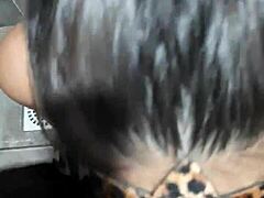 big ass slut cums and pisses in mouth