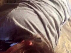 Amateur sucks monster black cock