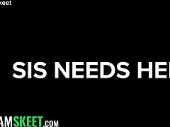 Christmas Deal: Decorate for Stepsister's Tits, Bake for Blowjob Fun