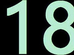 Brunette Shows Big Nipples on Ottoman