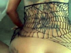 Sexy Stripper Dances Seductively On Stage