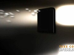 Sasha Colibri in skinny POV scene