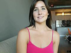 Kinky stepsister Nora Wolf craves my hard cock badly