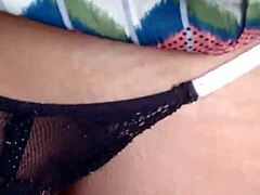 on the balcony, sucking cock and spreading pussy for everyone to see