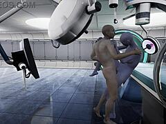 let's play contact with wild alien blowjob action