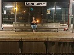 Public train station sex with a total stranger