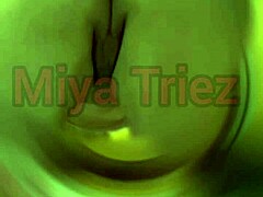 Miya Triez's Emotional Strip Tease Performance.