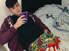 Stepmom helps stepson masturbate with Tantaly doll!