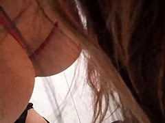 paloma veiga shows off her stunning 24cm cock while cumming  