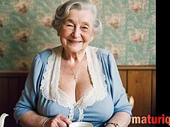 Vintage Fantasy Grannies Show Off Curvy Huge Boobs in Retro Milf Action.