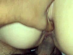 Branquinha do rabacinho gets drilled on the dinning table