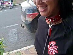 I saw my wife collared with a hung guy at the party—she gave it to everyone!