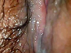 Amateur Wife Gets Wet Blowjob From Husband