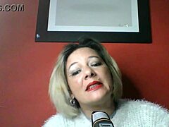 lola talks dirty things in erotic conversation