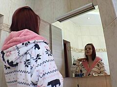 Masturbating Before A Nice Hot Bath. Relaxing And Arousing Moments Await.