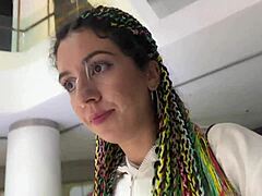 Gal sædgang på offentlig kjøpesenter, suging på toalettet—insant! 😜