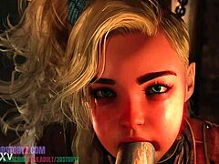 Gemma Smithy Undergoes Intense Blowjob Training in Bondage