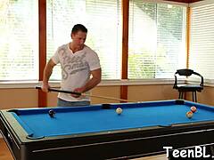 Sweet Darling Appreciates Shaft with Juicy Blowjob