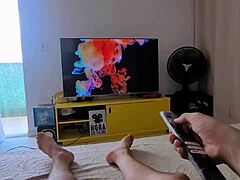 Thought I’d Watch a Movie, But Ended Up in Wild Action! 😳💦