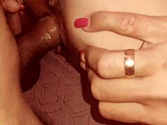 Wife opens her holes for stranger’s access