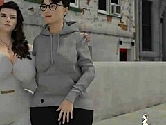 3D animated porn with a Vegas theme gone wrong