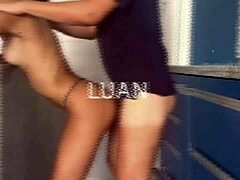 Brunette Petite Gags Deep Without Condom for Thrill