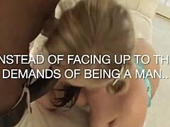 Reduced to weakness by sissy psychology.