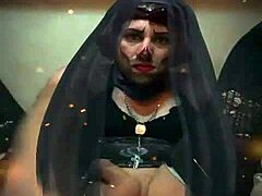 What a nun is doing here? - A funny porn video