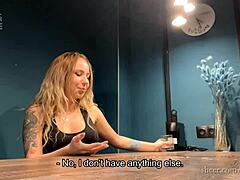 In my sex life, I turned shy Eva Tender into a naughty lesbian, licking her petite ass and natural tits passionately.