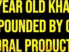 Skinny College Babe Kharlie Stone Screams While Riding Massive Cock