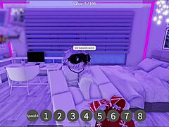Having fun in a Roblox condominium with a condom game