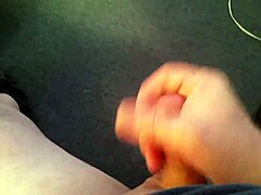 Feeling very horny all alone in the room