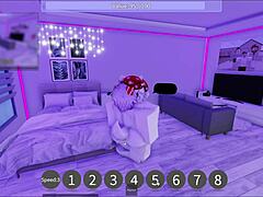 Having fun in a Roblox condominium with a condom game