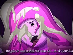 Princess Bubblegum fucks Dark Heart with big tits