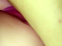 Wow! Anal fucking on table with doll, whipping foam and loud moans